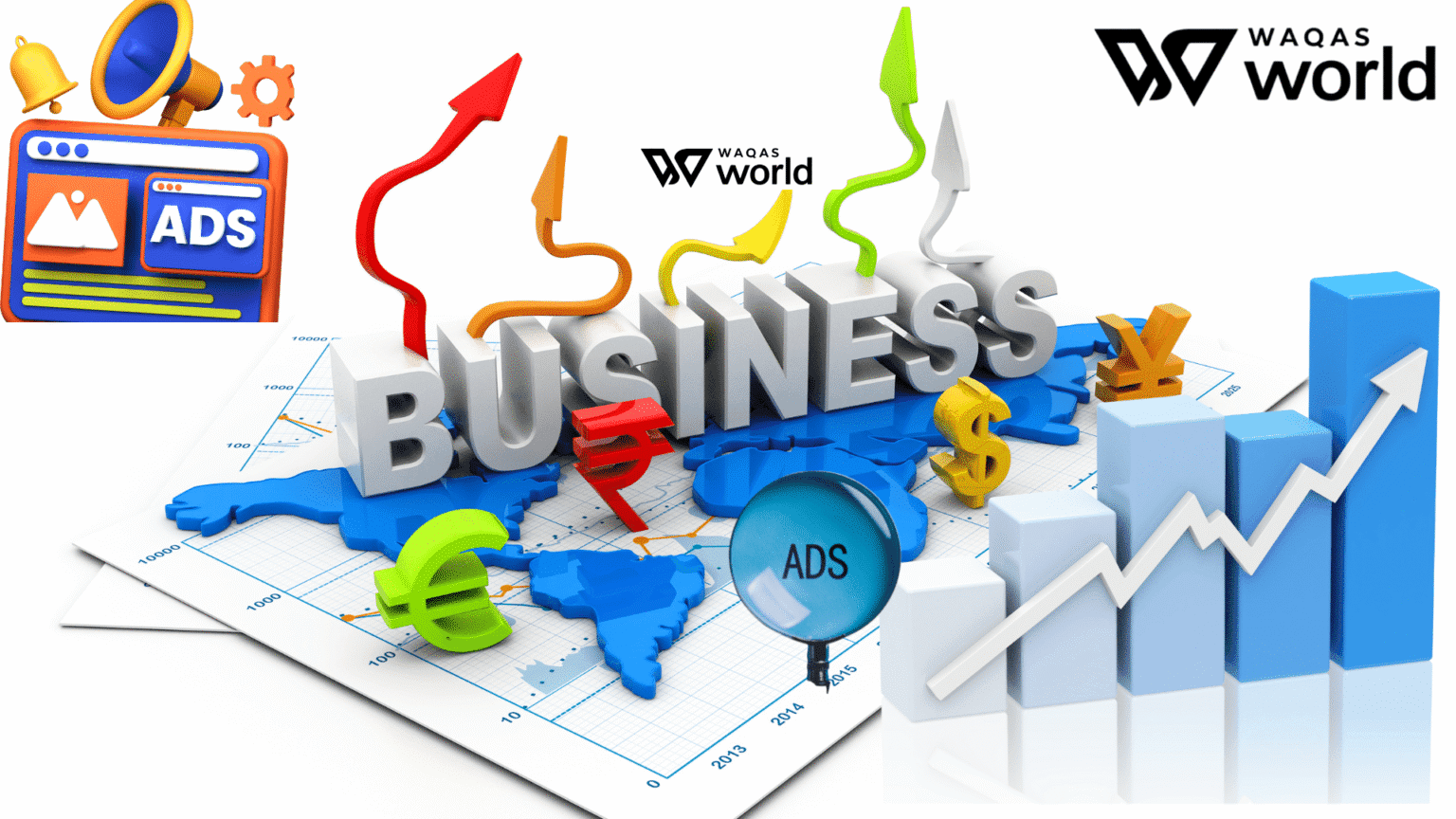 WAQAS WORLD Ads Business Growth Services