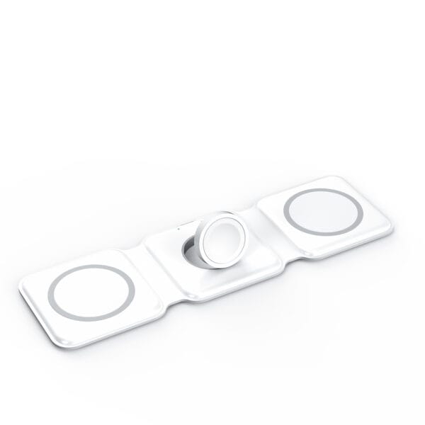 3-in-1 Foldable Magnetic Wireless Charger – 15W Original Charging Station - Image 4