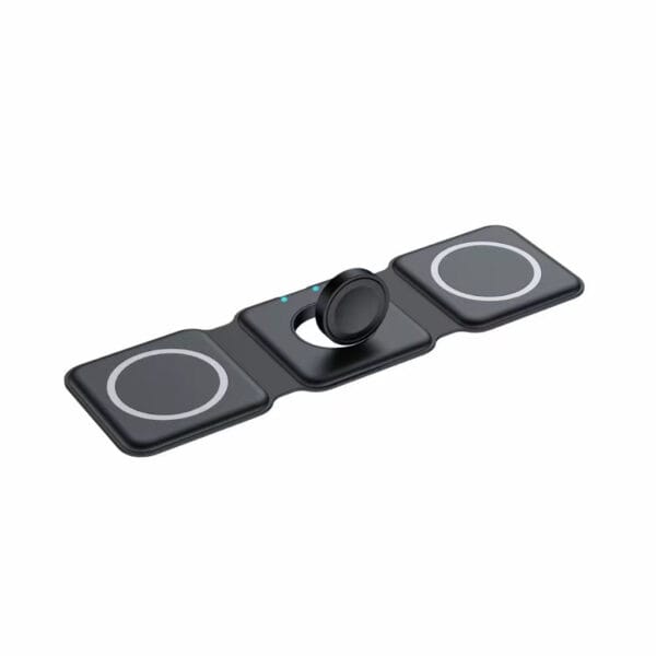 3-in-1 Foldable Magnetic Wireless Charger – 15W Original Charging Station - Image 3