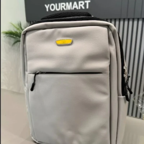 Laptop Backpack – Lightweight, Durable & Water-Resistant Travel Bag (Light Silver) - Image 3